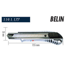 119 1 177 (BELIN/대형커터칼/오토록/메탈그립)